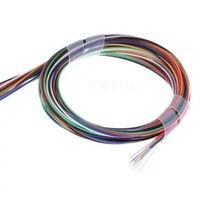 Splitter PLC FTTH OEM Mikro Mini Tipe Bare LSZH Singlemode Serat Optik G657A Panjang Gelombang 1260-1650nm Min. 50dB Kehilangan Balik -40~85