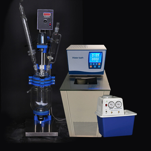 Ready to Ship Hot Sale Jacketed Glass Reactor 100L - Product Image 3