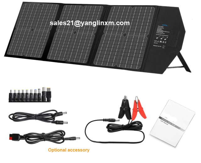 China Price 100w Folding Solar Charging Photovoltaic Panel 150w 200w 400w Portable Solar Panel Outdoor Foldable Solar Panel