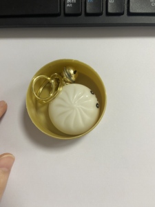 Luminous Plastic Bun Keychain Cute Glowing Dumpling <b>Stress</b> Relief Toy Pendant - Product Image 5