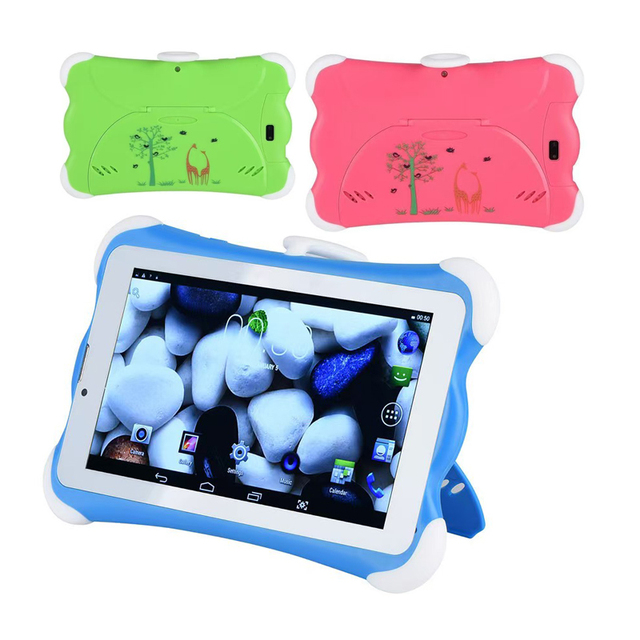 FiveStar Wholesale Custom 7 Inch 4GB + 64GB 3G Phone Call Kids Play Tablet with SIM Card and WIFI Android 10 Tablet for Children