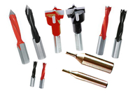 Fengke Meilleur jeu d'embouts combinés en carbure de tungstène avec manche en bois Ensembles d'outils de forets à chevilles OEM personnalisables