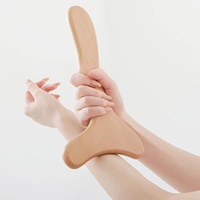 Outil de massage en bois personnalisé avec logo, outil de drainage lymphatique, outil de sculpture corporelle, outil de posture, madérothérapie, anti-cellulite musculaire