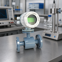 Medidor de Flujo Electromagnético Integrado para Industria Química, de Fábrica Directa, Asequible, para Líquidos y Aguas Residuales