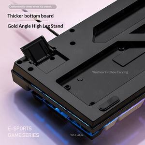 Silver Eagle K500 Gaming Wired USB Keyboard Color-Block Illuminated Waterproof Desktop <b>Computer</b> <b>Accessory</b> Wholesale - Product Image 3