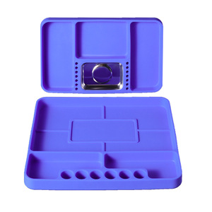 Dzt Silicone Tool Tray Flexible Hardware <b>Storage</b> <b>Box</b> For Maintenance And Installation Anti Slip Wear Resistant - Product Image 3