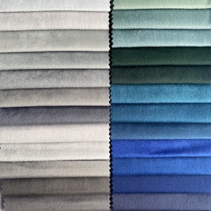Riciclato morbido micro mobili tappezzeria divano tessuto peluche <span class=keywords><strong>babyface</strong></span> holland tessuto di velluto per la casa tessile - Product Image 5
