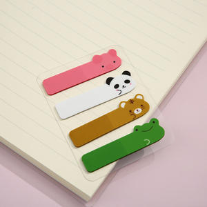 Marqueurs de pages d'animaux Notes autocollantes Onglets d'index Autocollant PET Bloc-notes Drapeaux de notes personnalisés Signet auto-adhésif - Product Image 5