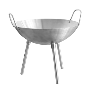 Hố lửa kim loại tròn 40 cm để chiên Bát đốt gỗ để hâm nóng các kích cỡ 30 và 50 cm có sẵn - Product Image 2
