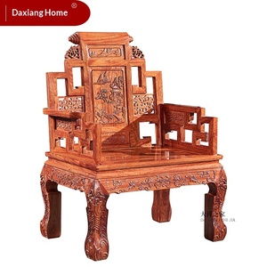 Daxiang Home - Combinación de Mesa y Silla de Oficina de Madera de Sequoia, Escritorios de Madera de Sándalo Rojo, Escritorio Chino, Origen Guangdong - Product Image 4