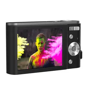 Sıcak satış 4K HD ile HD ekran dijital video kamera kamera YouTube için geniş açılı Lens ile dijital kamera
