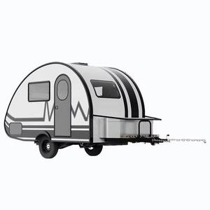 Remolque Pequeño Tipo Lágrima 4x4, Compacto, con Cabina para Dormir y Cocina Trasera, ENVÍO GRATUITO - Product Image 1