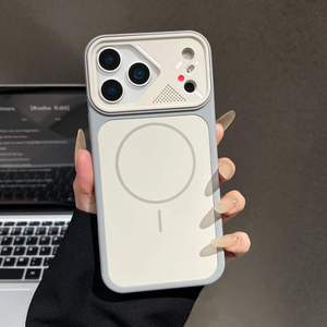 Funda Magnética Mate para Teléfono con Diseño de Botón de Control de Cámara Todo en Uno, Protectora para la Parte Trasera, Compatible con <span class=keywords><strong>iPhone</strong></span> 16 Pro Max 13 15 17 18 Pro - Product Image 5