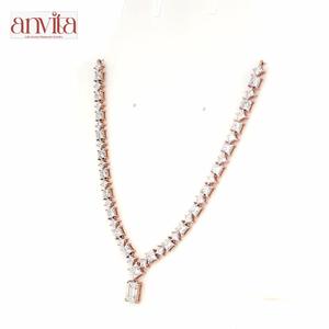 Collier avec pendentif en argent sterling 925 de haute qualité, or 10 carats, 14 carats, 18 carats, chaîne classique, bijoux fins, cadeau élégant - Product Image 1