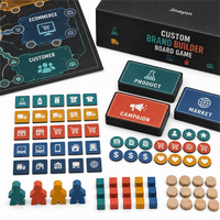Jeu de cartes Hexagonal City Tiles sur l'alphabétisation média et informationnelle - Jeu de stratégie éducatif en carton pour 2 à 6 joueurs