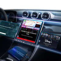Factory Qualcomm 8 + 128GB Android 13 Universal Car YouTube Netflix Google Play Store Auto Smart AI Box Adapter Wireless CarPlay