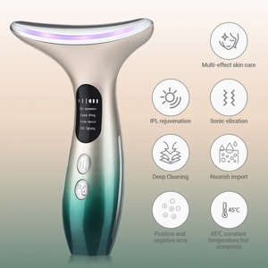 Neck Face Beauty Device Anti-Wrinkle Anti-Aging Electric Neck <b>Massager</b> Electric Massage Device - Product Image 2