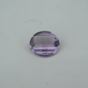 Piedras Preciosas de Gran Calidad, Corte Láser, Gema Sintética Verde, Corte Octogonal, Facetada, Grado AAA, Certificada por Terceros, 4.5x3.5mm - Product Image 1