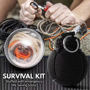 EW 48 en 1 tiultifunctional utdoor amamping ushcraft ururvival it aracord renrenade mermergency it - Product Image 3