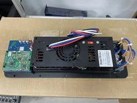 Modul Amplifier Aktif 2 Jalur Kelas D Profesional 400W+150W Dsp untuk Speaker Aktif