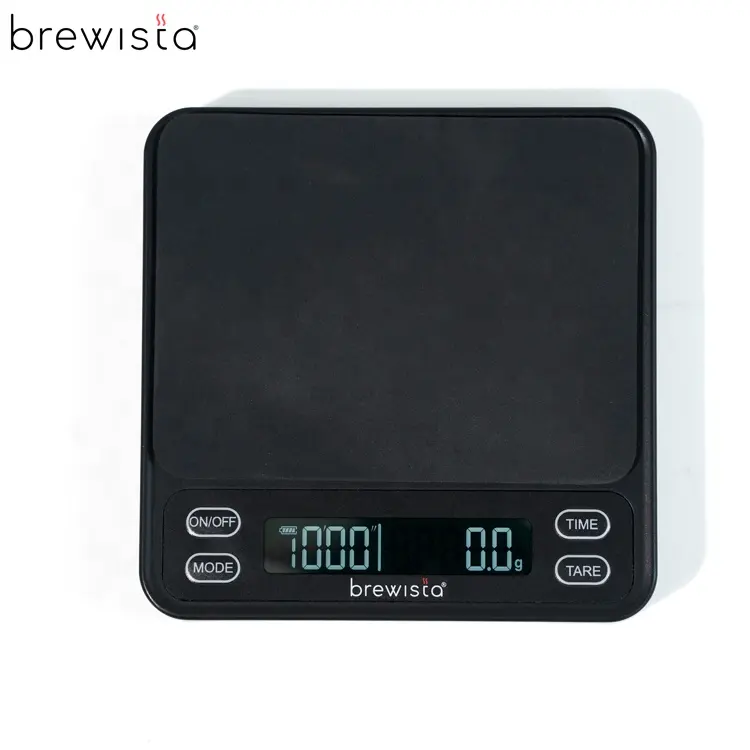 Brewista 2000g 0.1g Mini Coffee Scale Pocket Personal Scale with Timer Electronic Digital Espresso Coffee Scale Kitchen