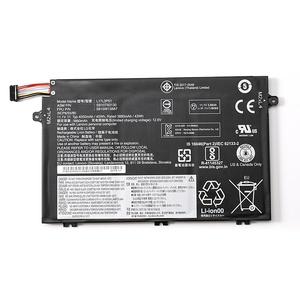 Batterie pour ordinateur portable <span class=keywords><strong>Lenovo</strong></span>, authentique, pour modèles E480, E485, E495, E580, E585, e4l, <span class=keywords><strong>E590</strong></span>, L480, L485, 01AV464, 01AV463,, L17C3P51, - Product Image 1