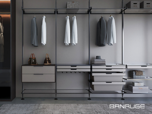 Personalizza armadio armadio multifunzione creativo in alluminio decorazione della casa strato di stoccaggio Morden Organizer scaffale soggiorno - Product Image 3