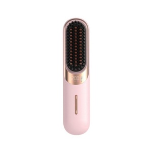 Rechargeable Portable Home Comb Straightener Brush Ion Hair Care Hot Comb Hair <b>Tool</b> Ceramic Straightener Cordless - Product Image 6