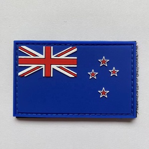 Patch tactique en caoutchouc PVC Singapour PVC de Singapour avec crochet et boucle pour vêtements - Product Image 3