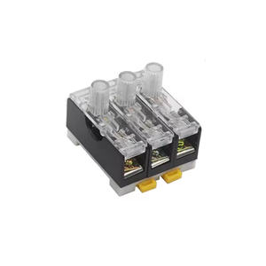 6X30mm 220V 유리 퓨즈 홀더 FS-101 FS102 FS103 딘 레일 마운트 단극 6*30 퓨즈 케이싱 10A - Product Image 6