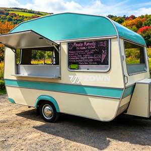 Camion de restauration mobile multifonctionnel avec chariot à bonbons pour en-cas et frites, homologué CE, vente directe d'usine - Product Image 3