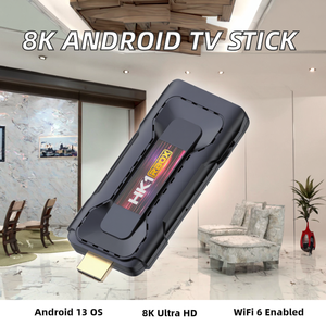 Boîtier TV Android 13 Quad Core HK1 RBOX avec 2 Go de RAM, 32 Go de ROM, <span class=keywords><strong>Streaming</strong></span> 8K, BT5.0, WiFi6 et Télécommande Vocale - Product Image 2
