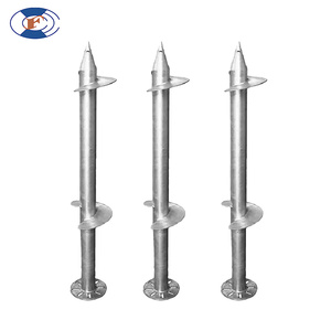 Vis de fondation spirale à <span class=keywords><strong>bride</strong></span> certifiée ISO HF pour une forte résistance au retrait dans les sols sablonneux et meubles - Product Image 6