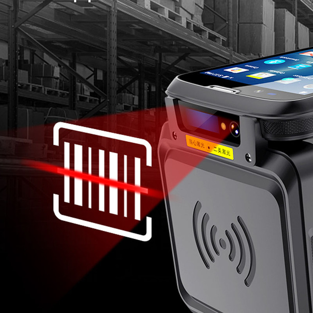 HC720S Android 12 Portable Handheld RFID Reader Scanner PDA for Long Range Barcode Scanner Inventory Management PDAS in Stock