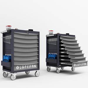 () Peso de rodamiento de al menos 30KG Cada cajón Cofre de herramientas con siete cajones deslizantes - Product Image 6