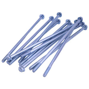 Vis longues à bride M8*230 pour groupes électrogènes essence/diesel, en acier au carbone galvanisé, anti-rouille, livraison rapide - Product Image 1