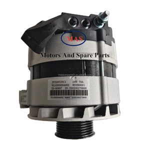 Alternador <span class=keywords><strong>de</strong></span> Servicio Pesado 24V 28V 70A AVE2716D1 con Polea <span class=keywords><strong>de</strong></span> 8PK para Weichai WD615 WP10 Compatible con Cargadoras XCMG ZL50G Parte 612600090506 - Product Image 1