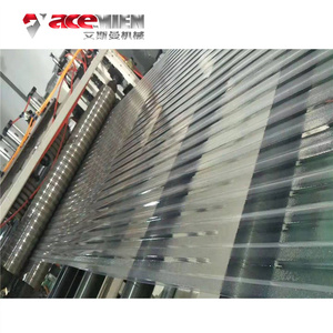 Acemien Multifonctionnel PC <span class=keywords><strong>Polycarbonate</strong></span> Ondulé Vague Toiture Tuile Feuille Faisant La Machine Ligne De Machines - Product Image 2