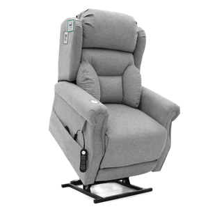 Sofá Eléctrico de Tela Premium con Reclinación y Elevación Médica, Reposacabezas Eléctrico y Soporte Lumbar para Personas Mayores - Product Image 2