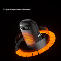 Nouvelle batterie externe portable 10000mAh 2024, rechargeable par USB, chauffe-mains électrique avec chauffage, recharge, chauffe-mains, trésor