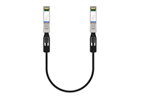 1M 3ft 10G SFP + Cable Twinax de cobre de conexión directa pasiva Compatible con conmutador de red 10GBASE Ethernet 30 AWG Cable DAC
