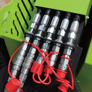 Minicargadora de orugas diésel Euro5 EPA de 870 kg, cargadora frontal 4x4 con bomba hidráulica PLC y motor de alta eficiencia de 1 año de garantía - Product Image 2