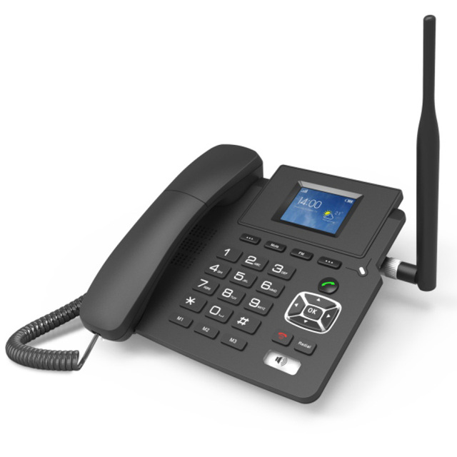 4G VoLTE SIP VoIP Business IP Phone with 2.4G WiFi, HD Display, and SIM Card Support