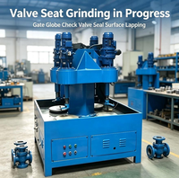 Machine à affûter les valves verticale à quatre postes LM300 pour le rectification des sièges de vannes à opercule, à soupape et à clapet