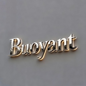 Led 3D Letter Custom Acrylic Crystal Letters Backlit Signs Outdoor Advertising Business Logo Wall Sign - Product Image 1