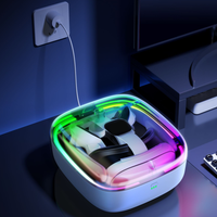 Station de charge de haute qualité pour les lunettes VR Meta Quest 3/3S, contrôleur, boîte d'absorption magnétique, base de charge avec ensemble de batteries
