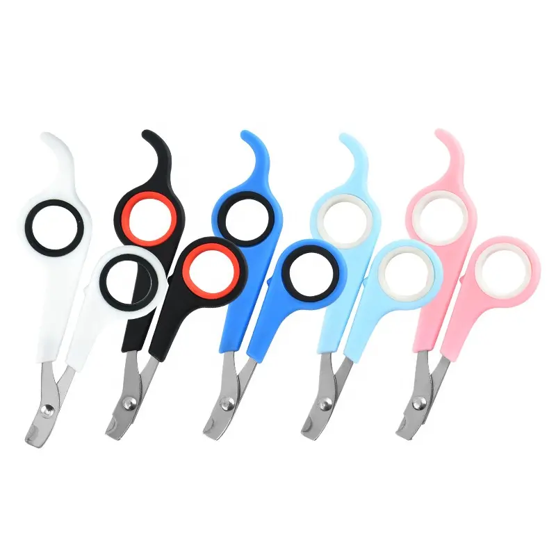 Hot Selling Portable Pet Nail Clippers for Small Animals Cat Dog Claw Nail Scissors Trimmer