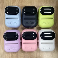 Imprimante d'étiquettes thermiques autocollantes portable P5, mini-imprimante de poche, machine à étiquettes de prix mobile