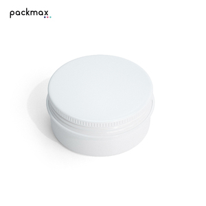 Pot cosmétique en aluminium 57*27mm 50g pour crème hydratante - Boîte vide 50ml pour crème pour les mains, crème pour les yeux, cire capillaire - Vente en gros - Product Image 3