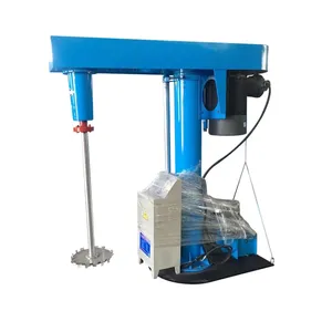 High Speed Dispersion Machine 800l To 2000l Paint Dissolver Mixer Paint Mixing Agitator With Hydraulic Lifting